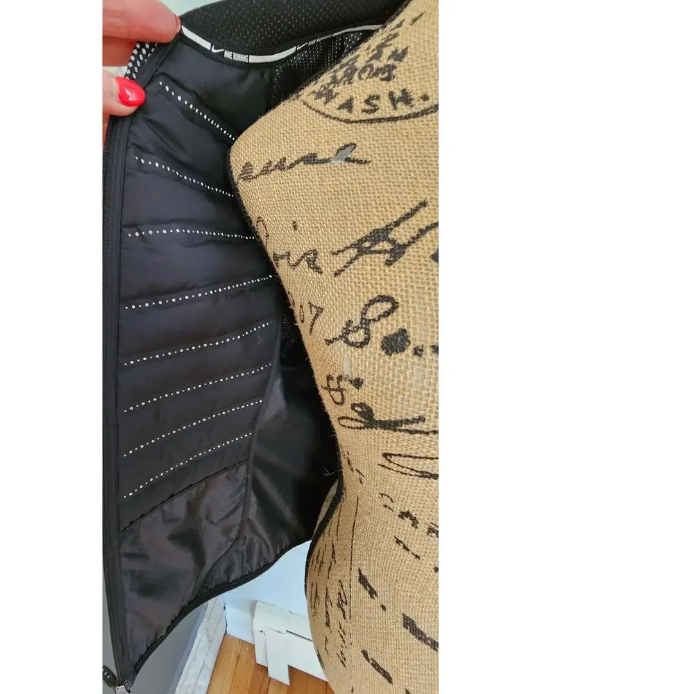 NIKE AEROLOFT DOWN VEST RUNNING JACKET  REFLECTIVE 3M 800, Sz S